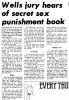 'Wells Jury Hears Of Secret Sex Punishment Book',Gay News 177, 18-31 October 1979